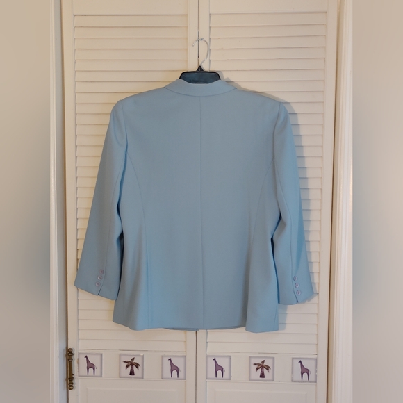 Karen Scott Light Blue Women's Pantsuit - Picture 4 of 16